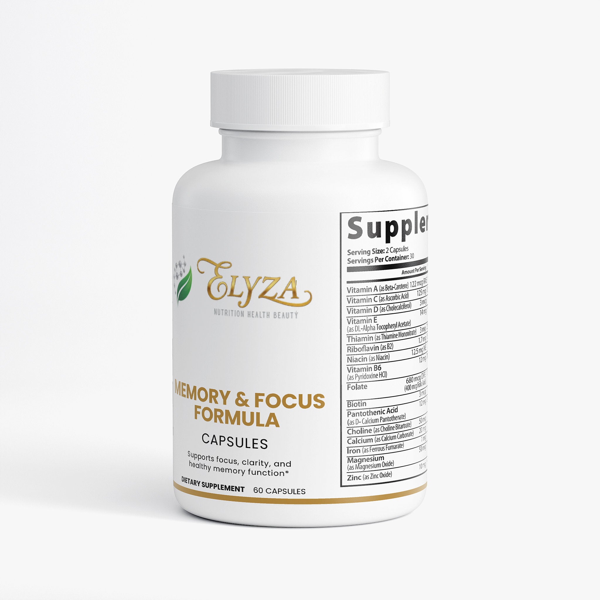 Memory & Focus Formula
