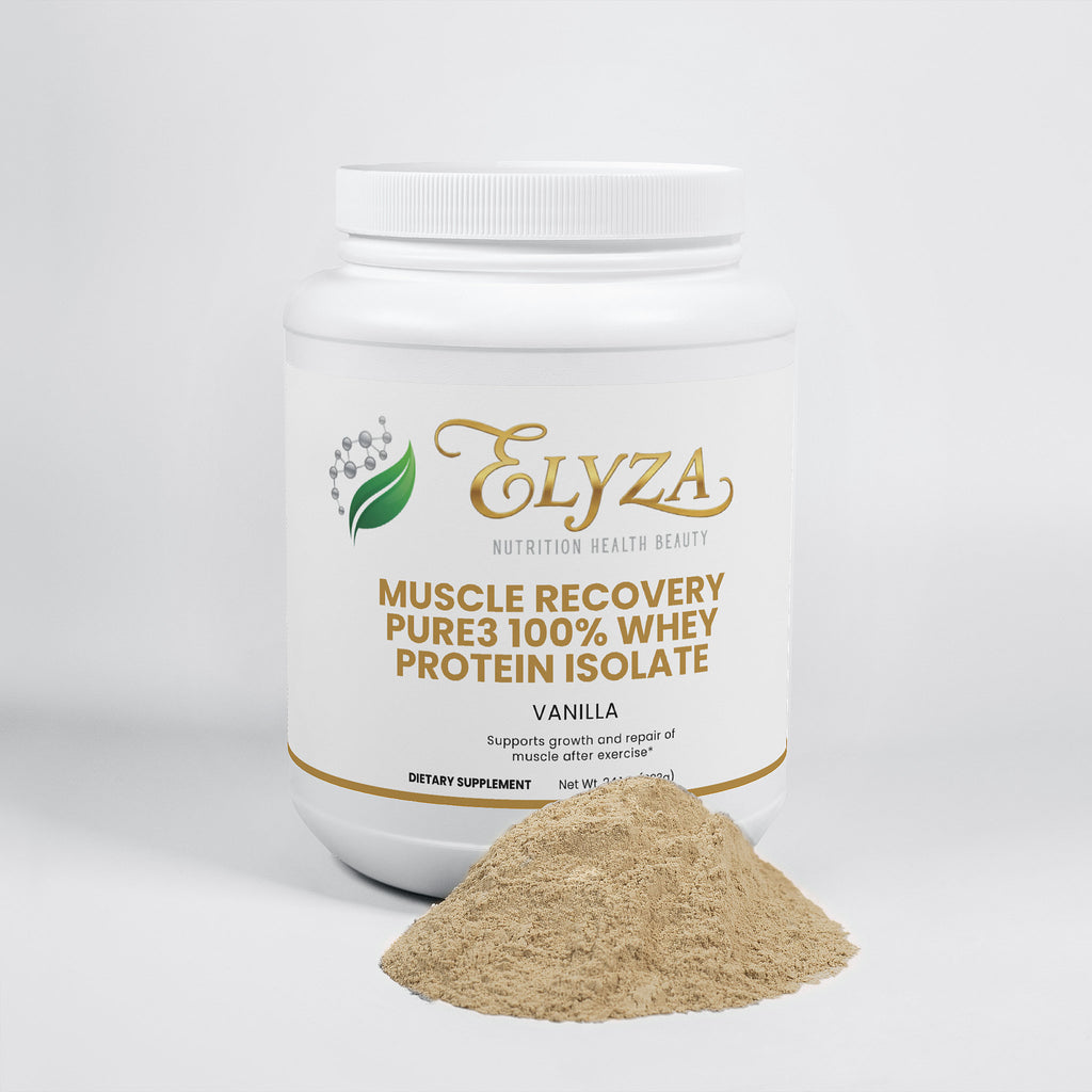 MUSCLE RECOVERY PURE 100% Whey Protein Isolate (Vanilla)
