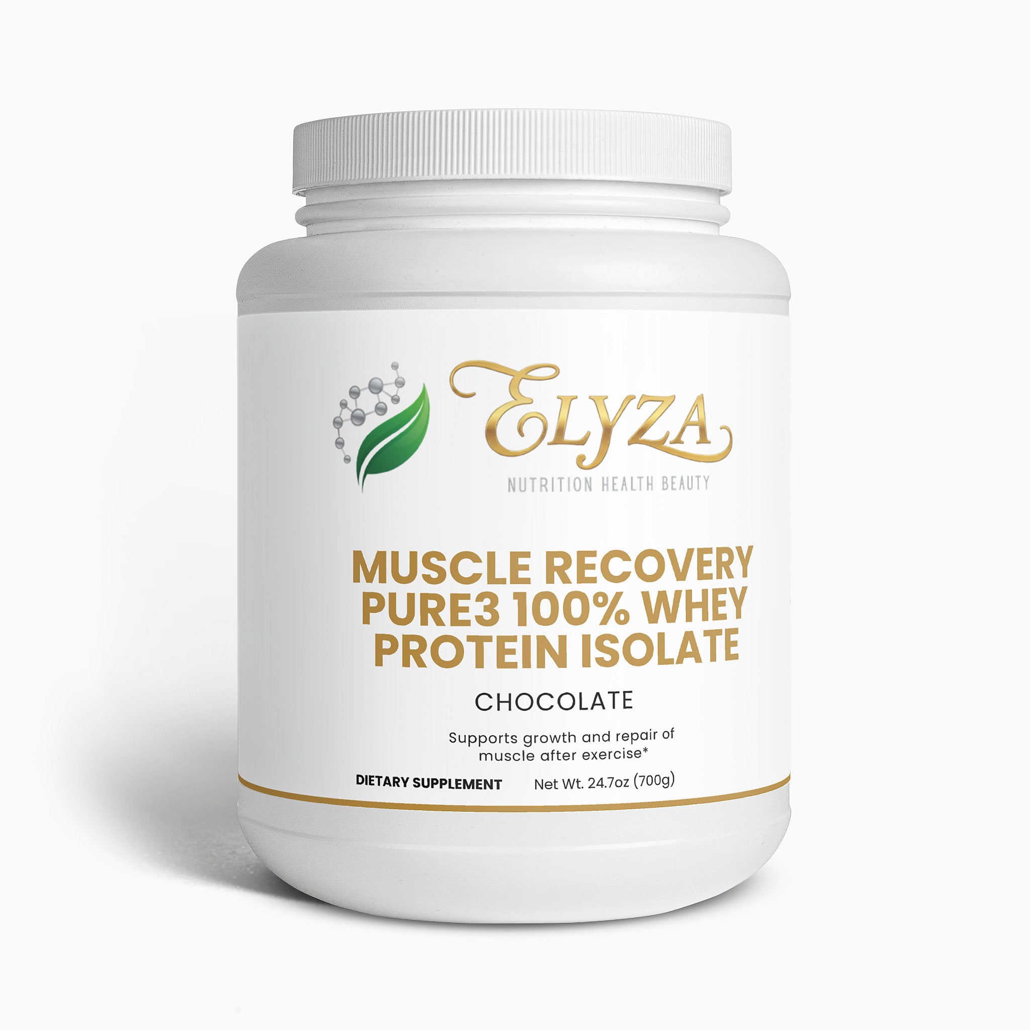 Pure 100% Whey Protein Isolate (Chocolate) MUSCLE RECOVERY